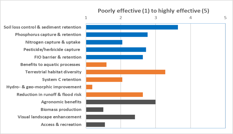 Schematic of effectiveness magic margins